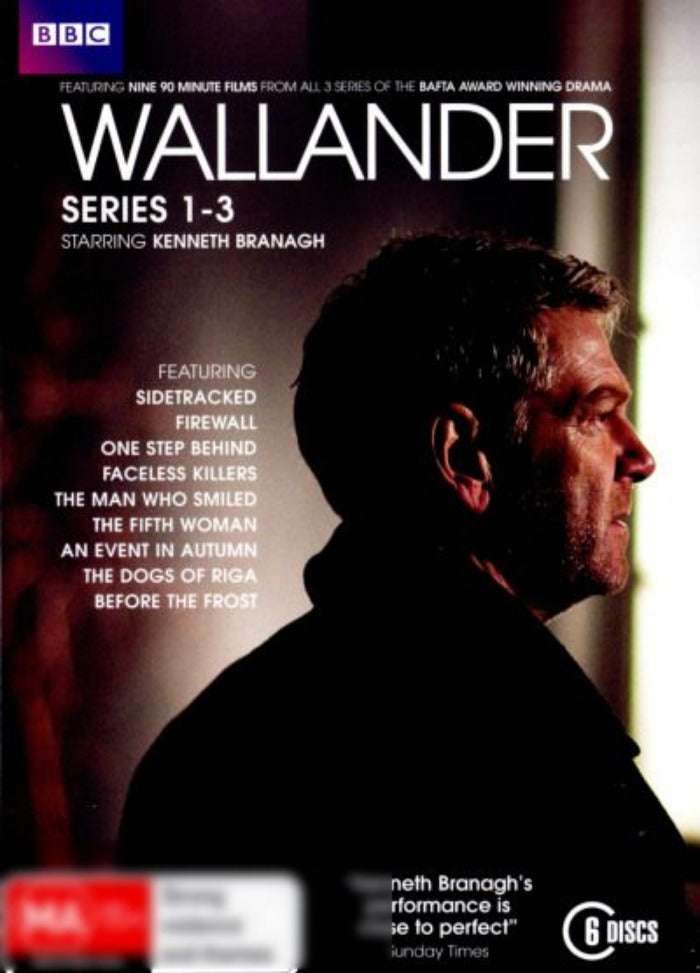 Wallander Series 1 - 3 DVD
