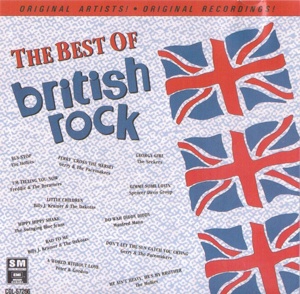 Various : The Best Of British Rock (CD, Comp, RE, EMI)