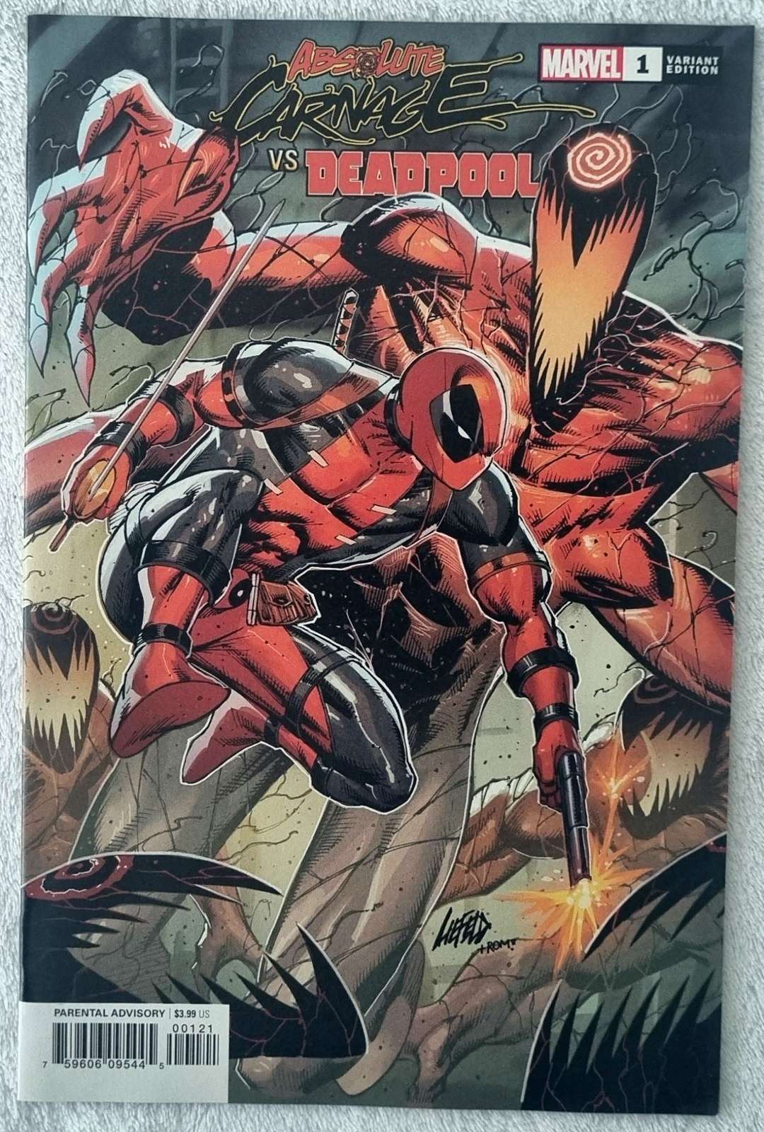 Absolute Carnage vs Deadpool #1 2019 NM