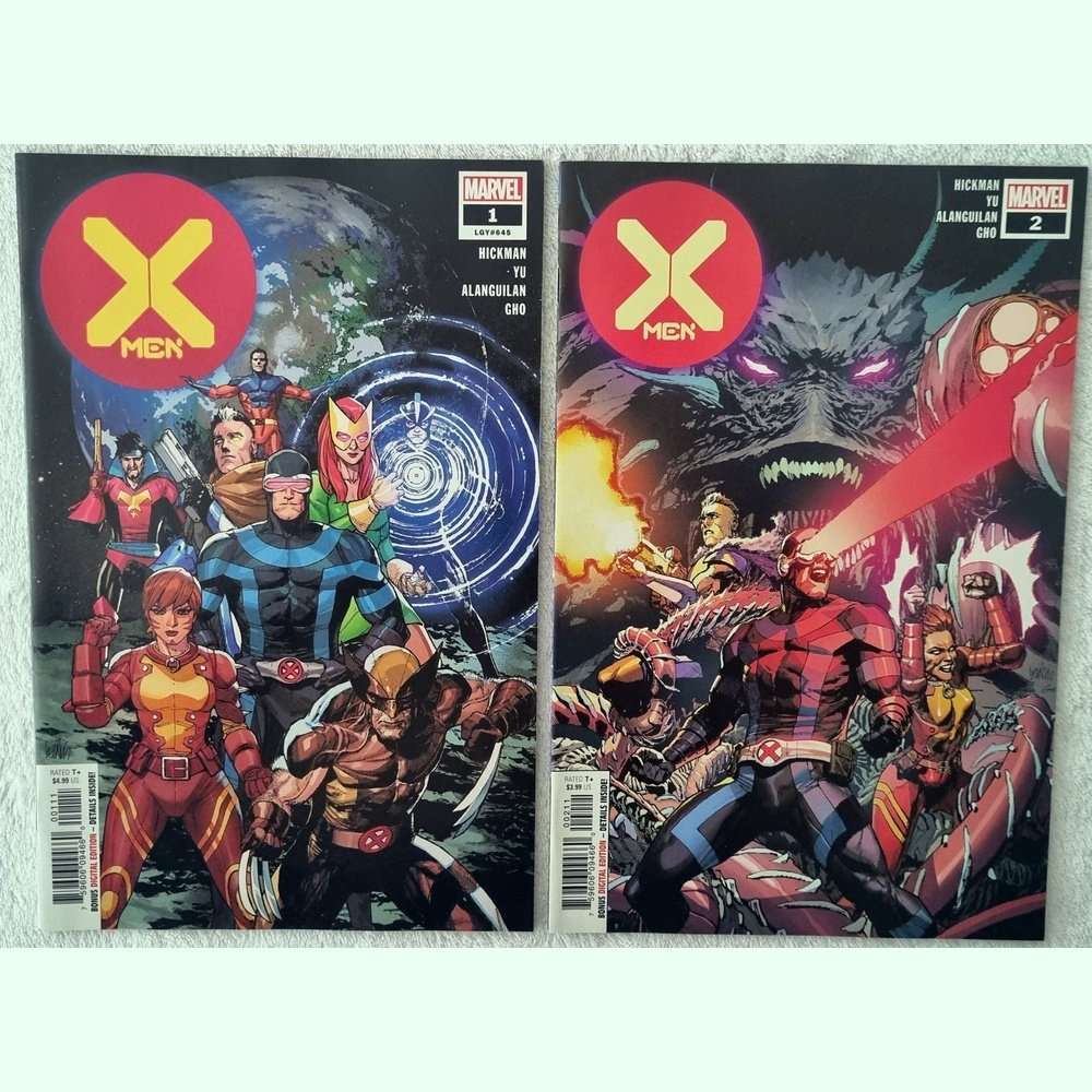 X-Men: Dawn of X #1 & 2 LGY #645 2019 NM