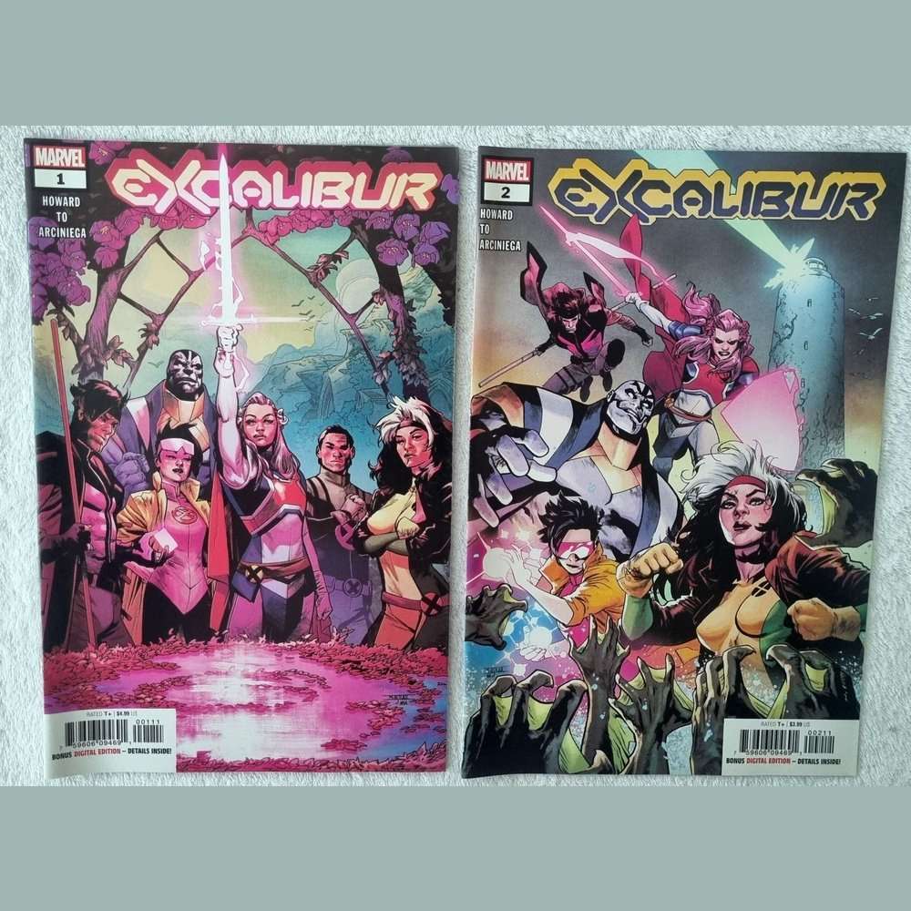 Excalibur Issues 1 & 2 - NM