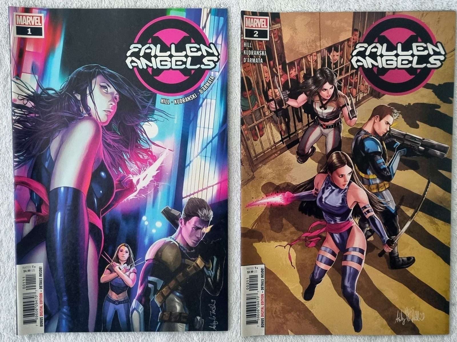 Fallen Angels Issues 1 & 2 - NM
