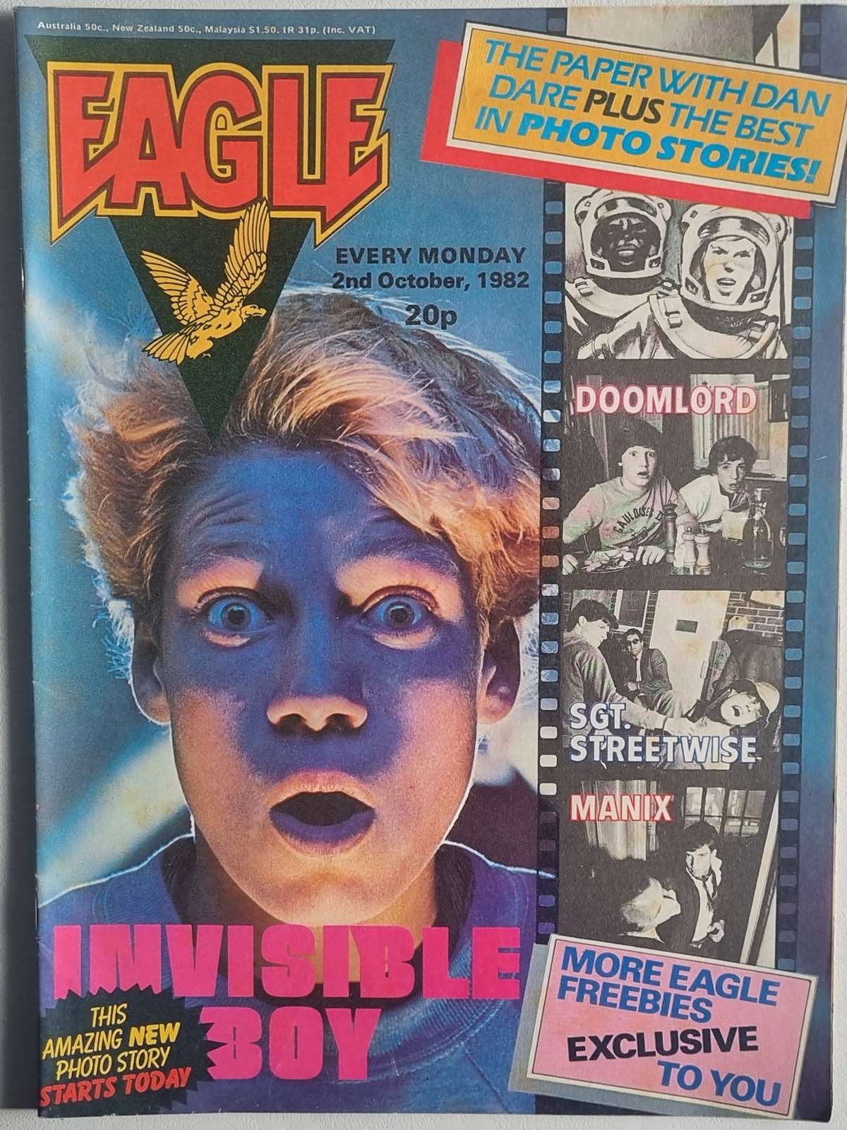 Eagle - Monday 2nd October 1982