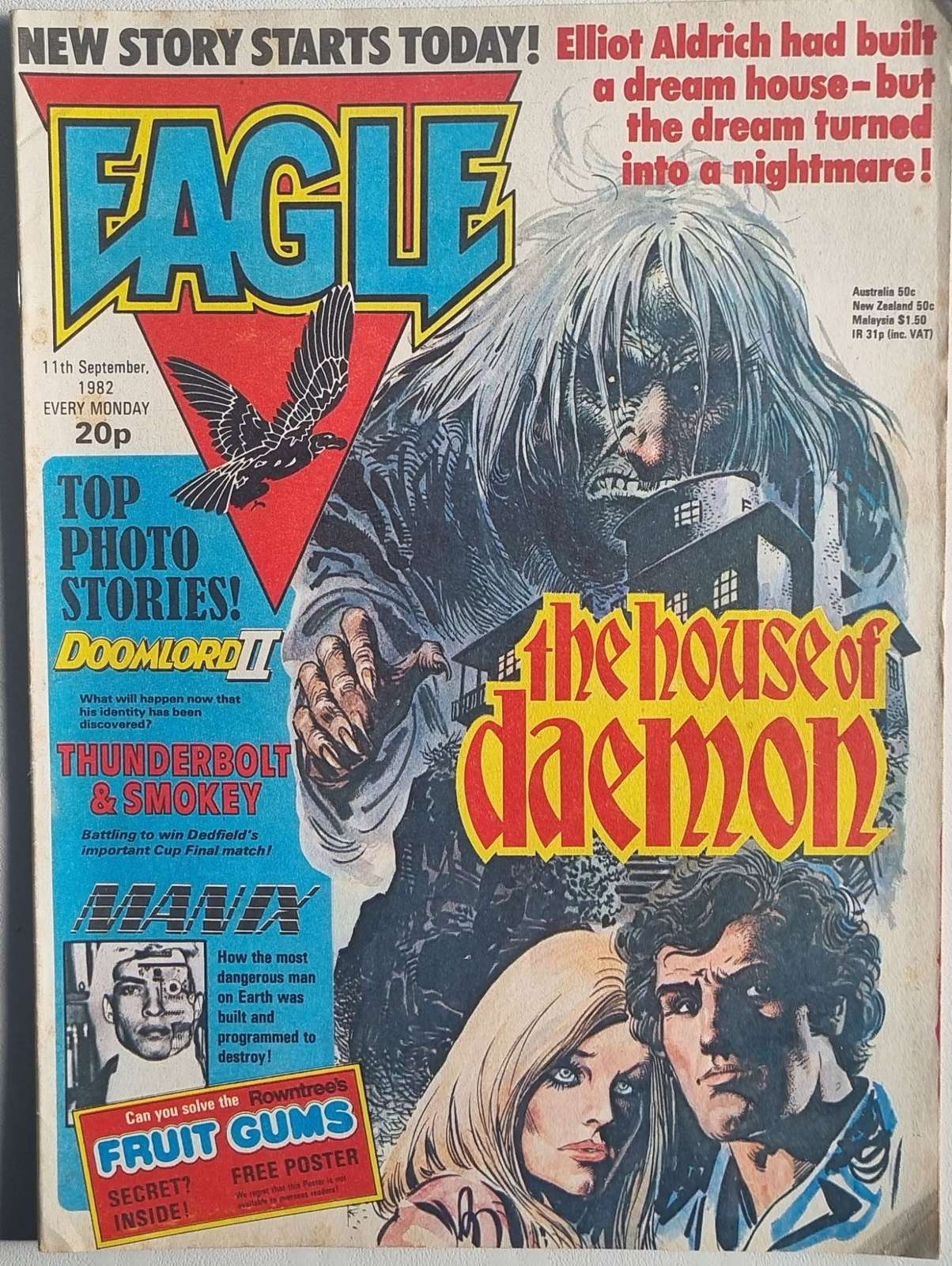 Eagle - Monday 11th September 1982