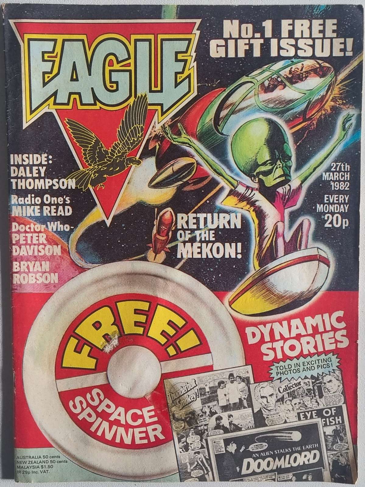 Eagle - Monday 27th March 1982