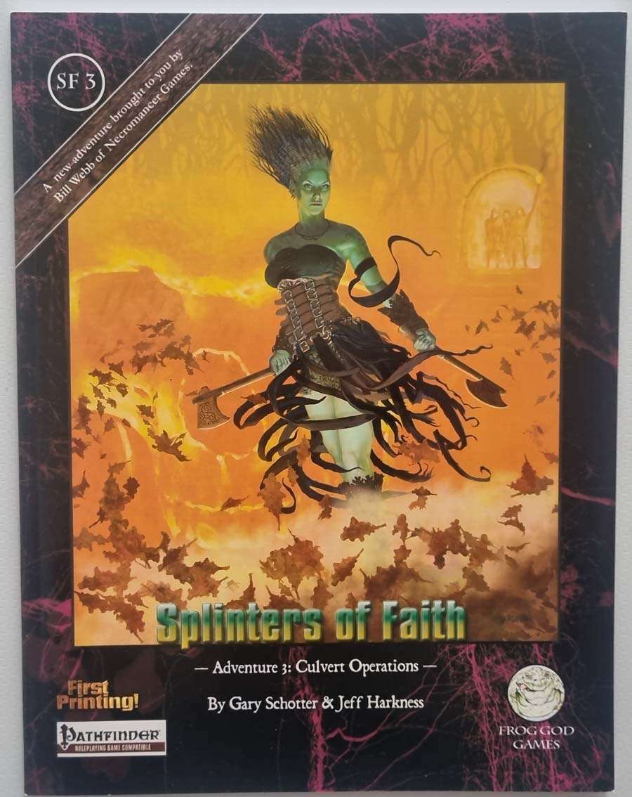 Culvert Operations: Splinters of Faith Pathfinder Module SF 3