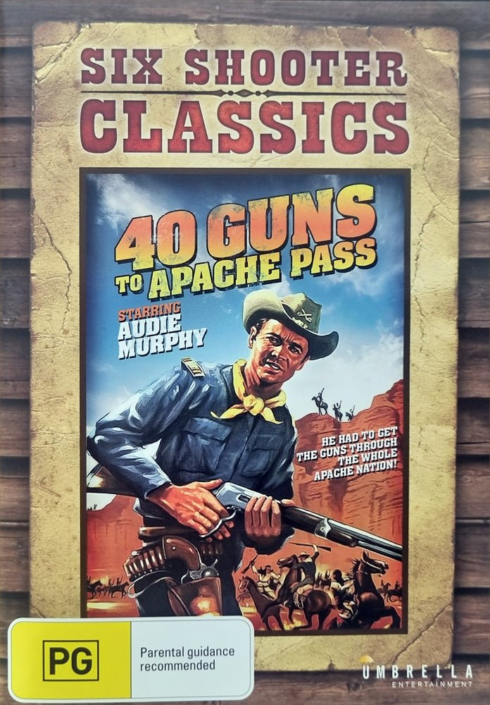 40 Guns to Apache Pass - 1967 (DVD) - Vinyl Kitchen