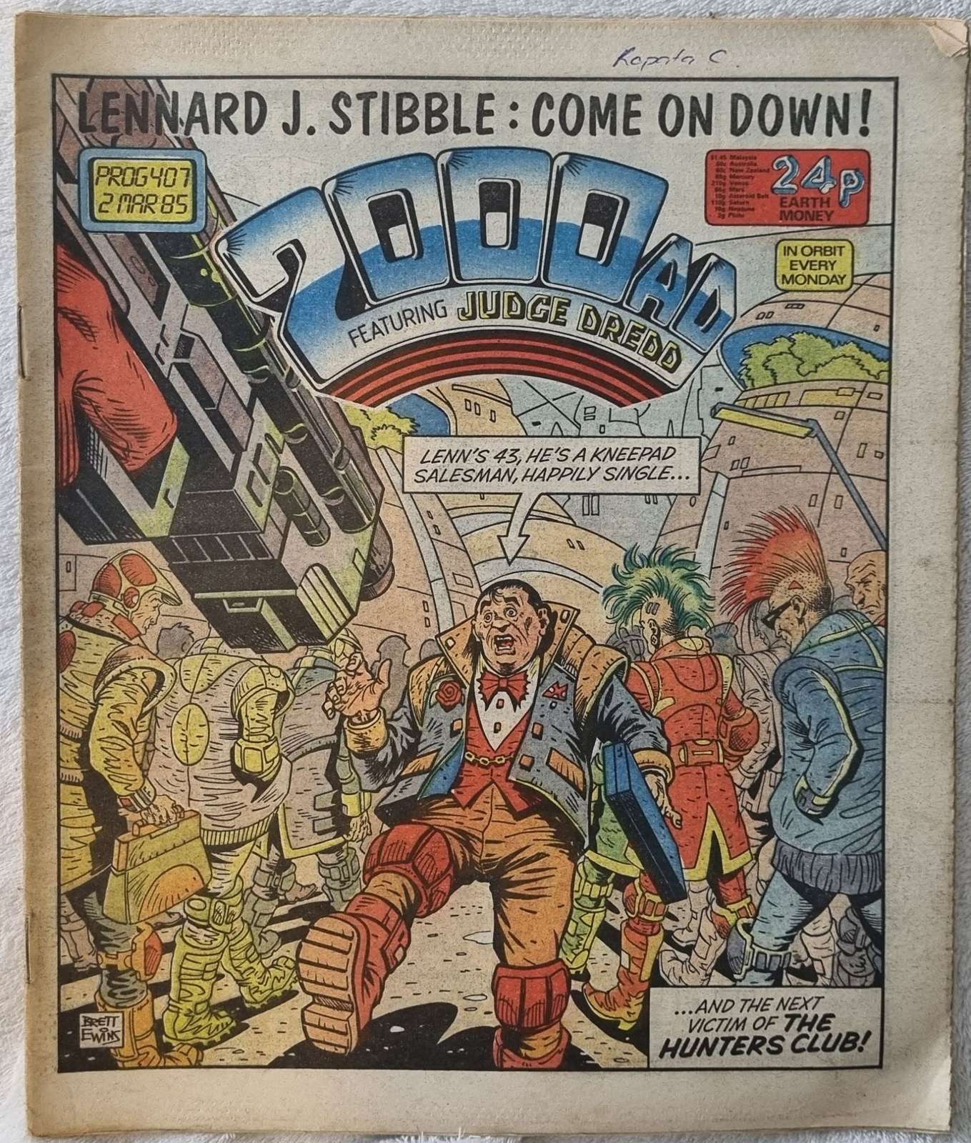 2000 AD Prog #407 Default Title