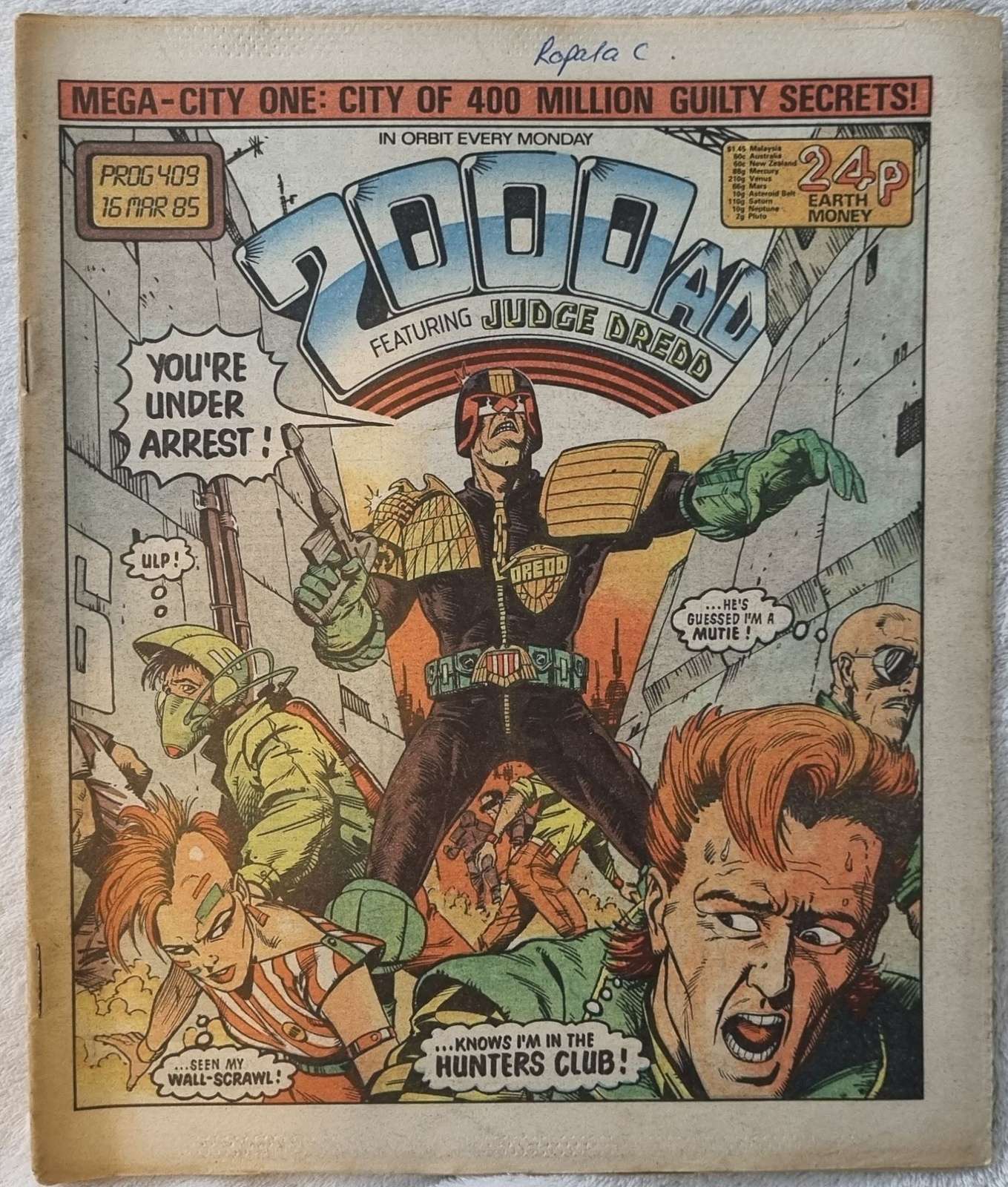 2000 AD Prog #409 Default Title
