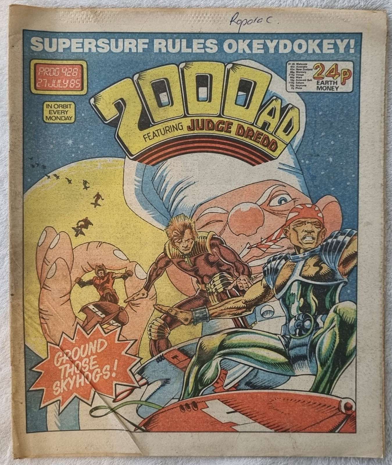 2000 AD Prog #428 Default Title