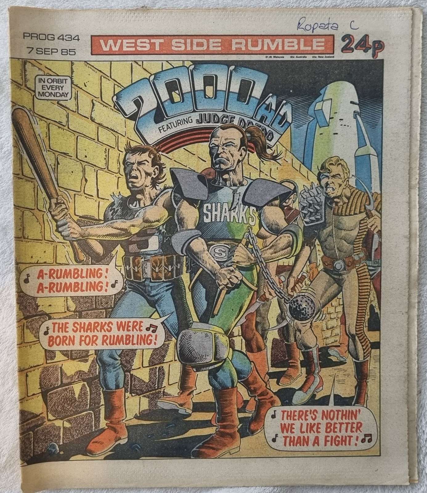 2000 AD Prog #434 Default Title