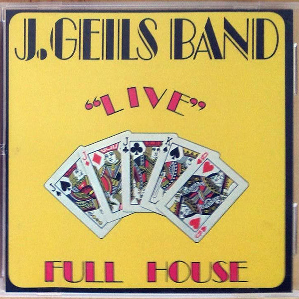 The J. Geils Band : "Live" Full House (CD, Album, RE)