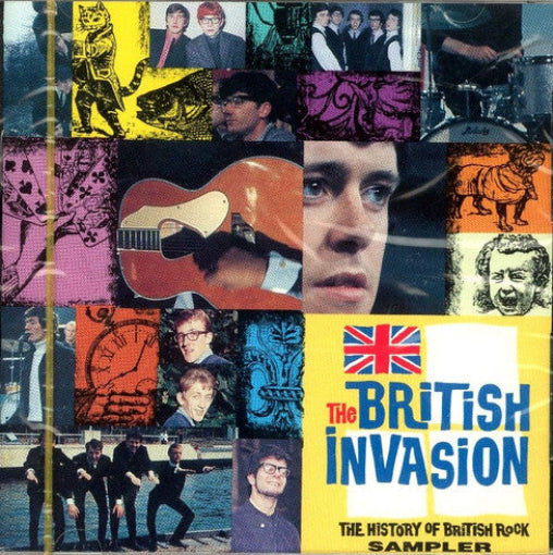 Various : The British Invasion: History Of British Rock (CD, Comp, Promo, Smplr)