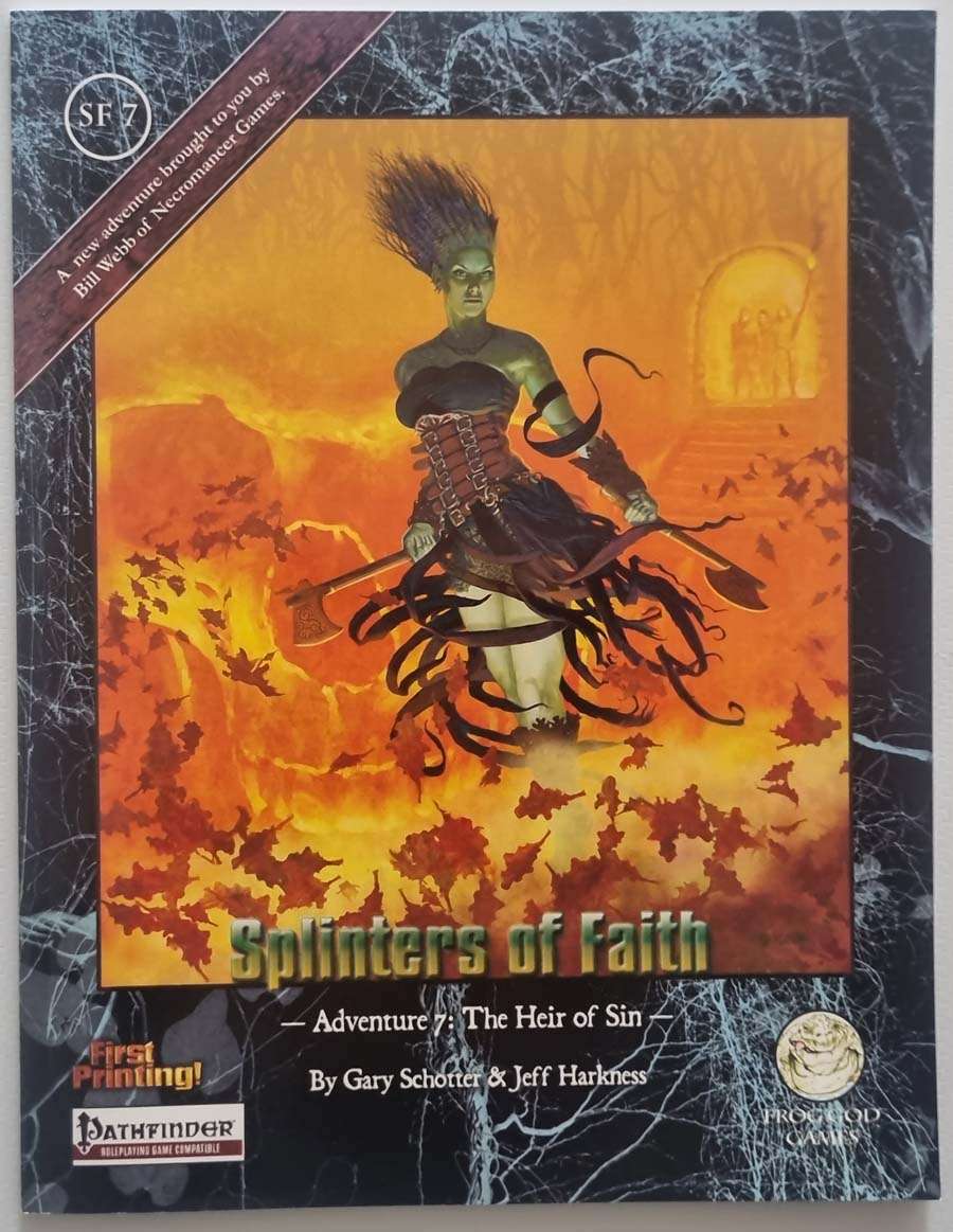 The Heir of Sin: Splinters of Faith Pathfinder Module SF 7