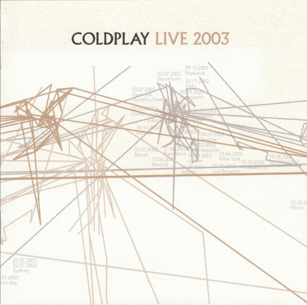 Coldplay : Live 2003 (DVD-V, PAL, Dua + CD-ROM, Album, Enh)