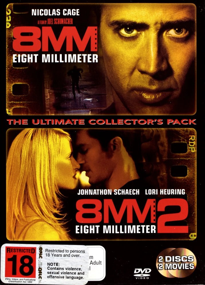 8MM / 8MM 2 - 1999 (DVD) - Vinyl Kitchen