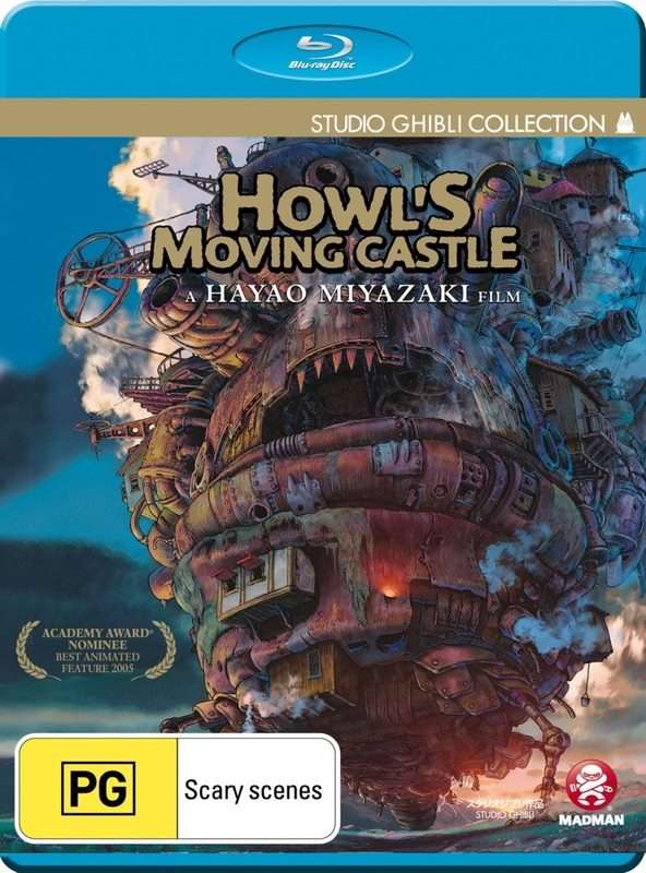 Howl's Moving Castle Blu Ray