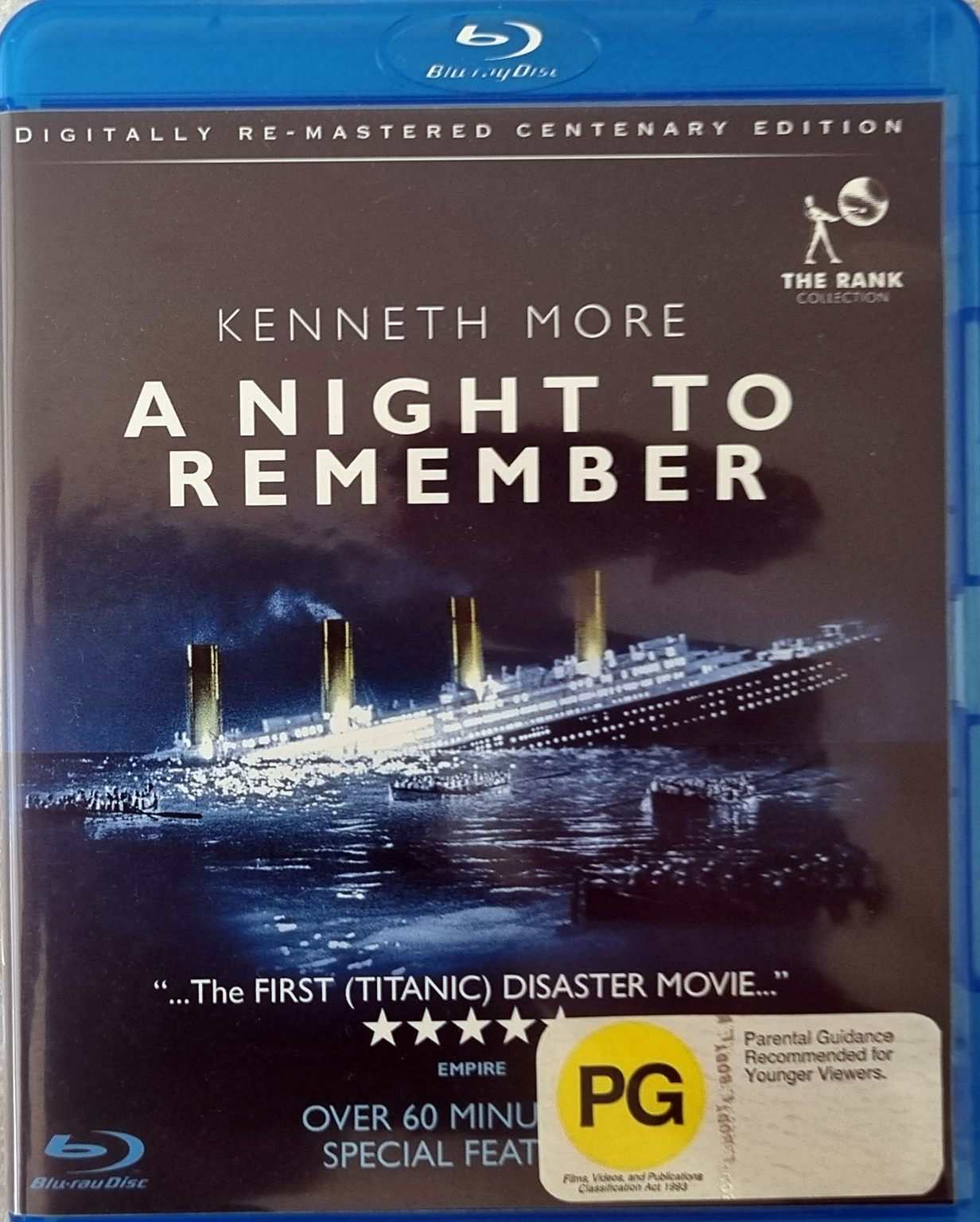 A Night to Remember (Blu Ray) 1958 Default Title