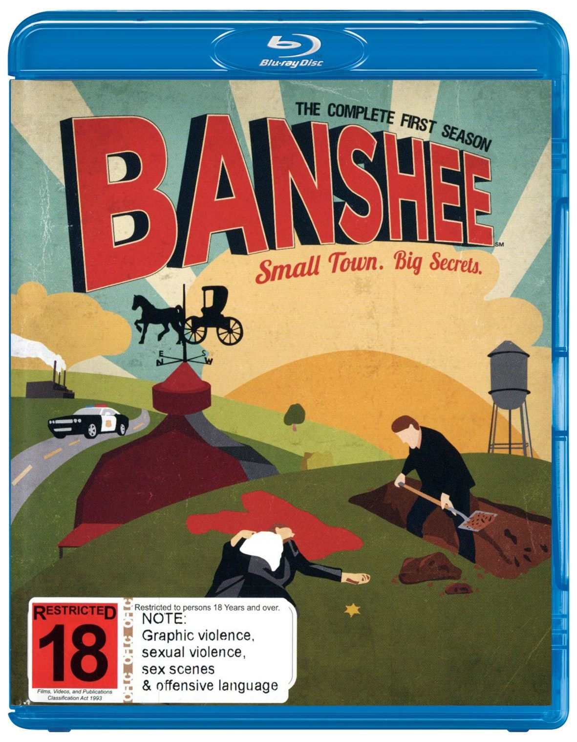 Banshee The Complete First Season Blu Ray Brand New