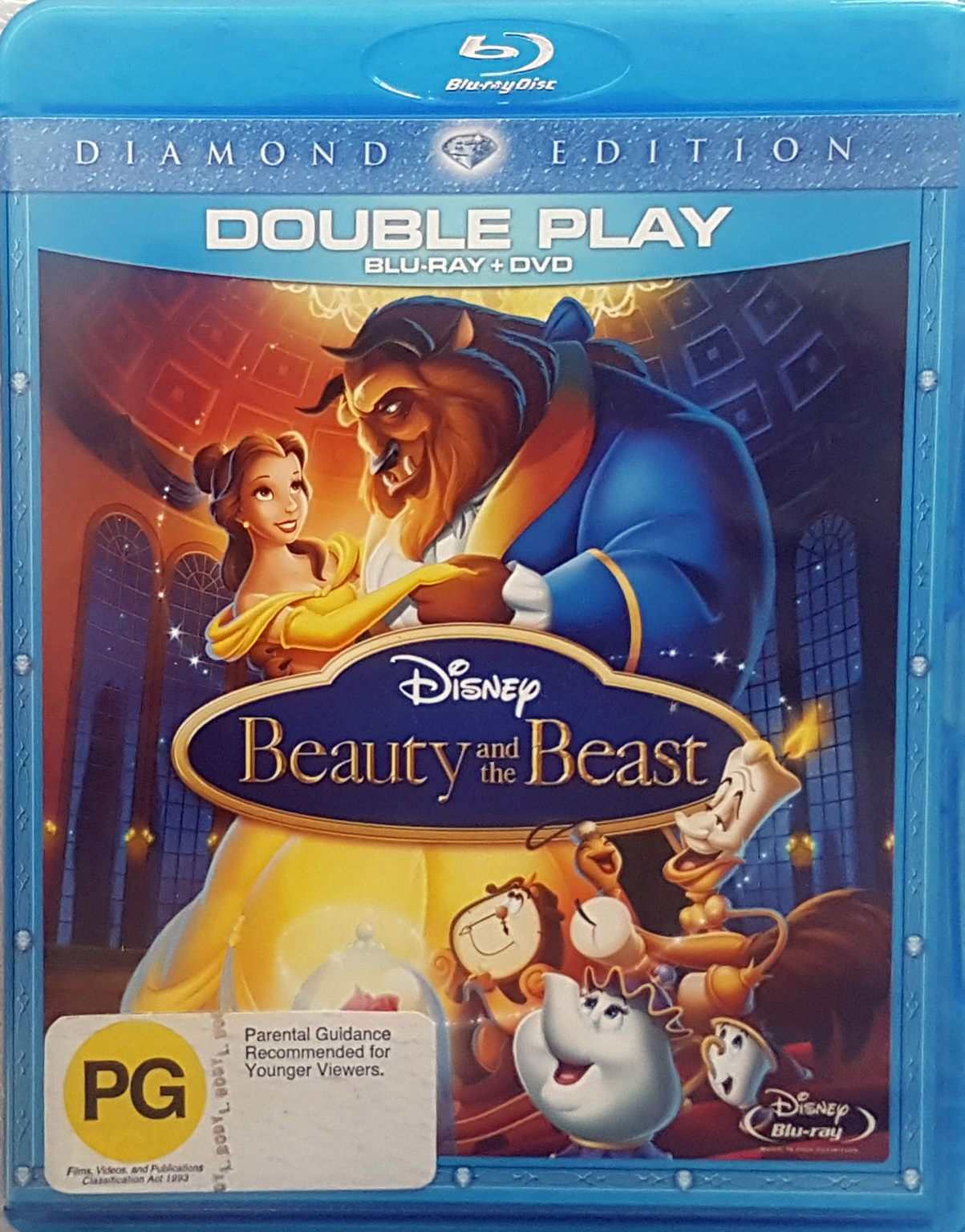 Beauty and the Beast (Blu Ray) Animated