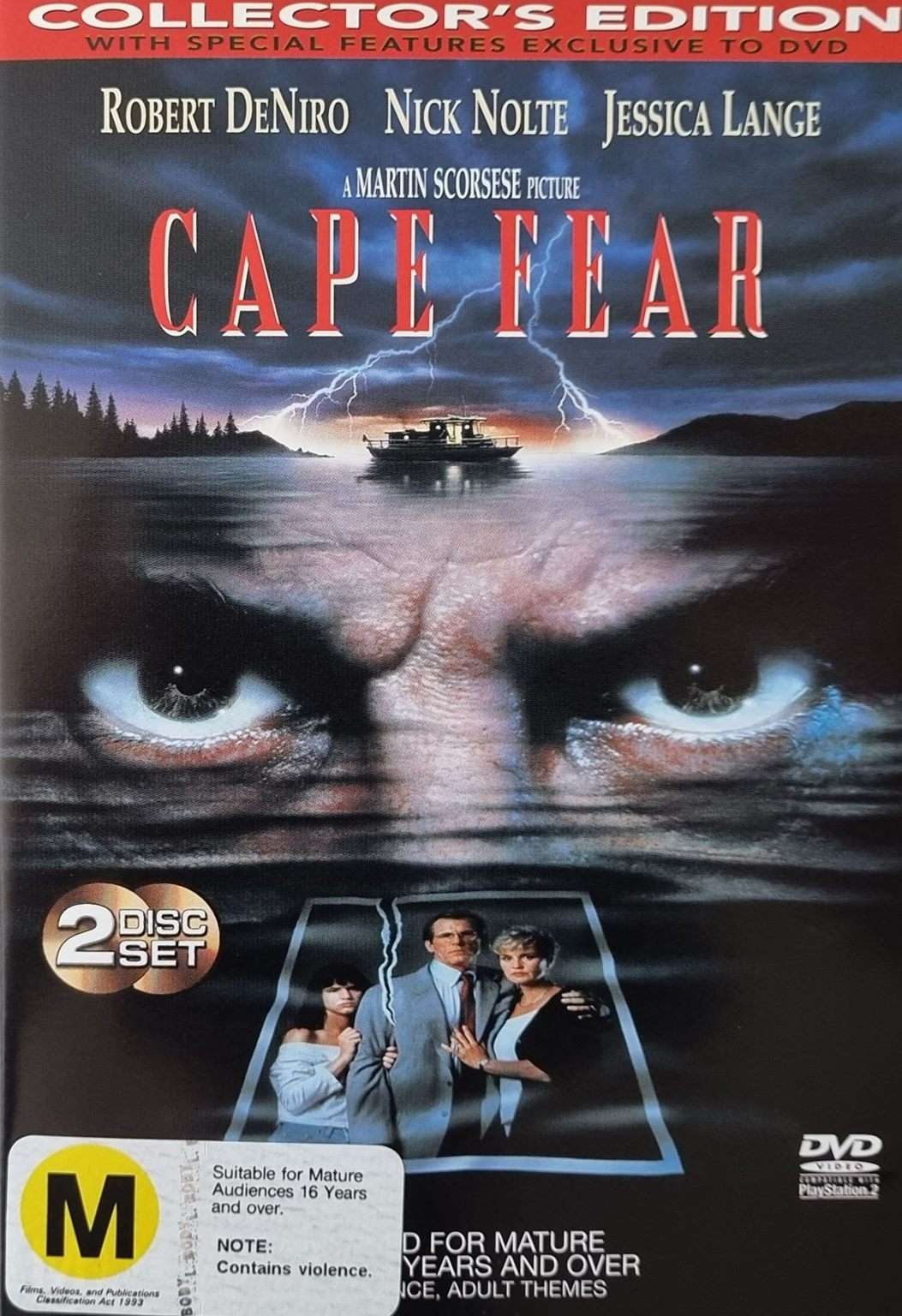 Cape Fear 2 Disc Set 1991 version