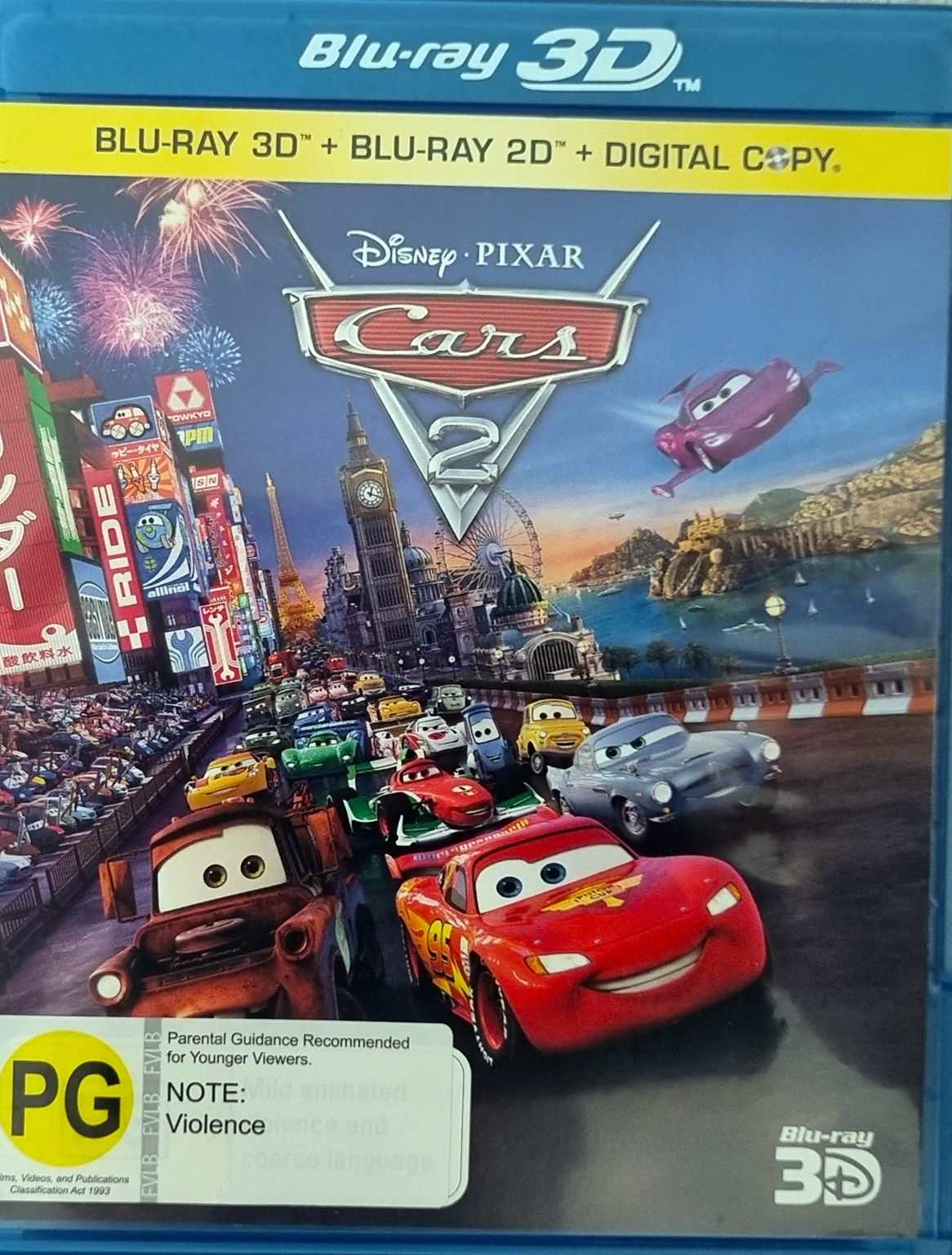 Cars 2 - 3D + 2D (Blu Ray) Default Title