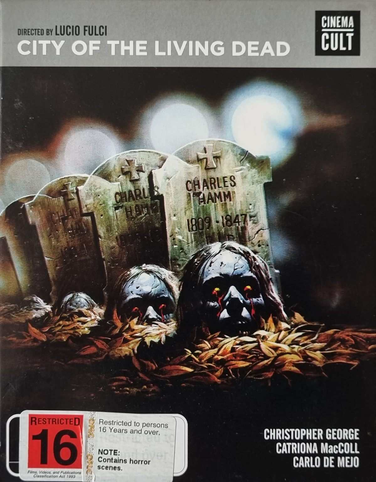 Lucio Fulci's City of Living Dead store Bluray