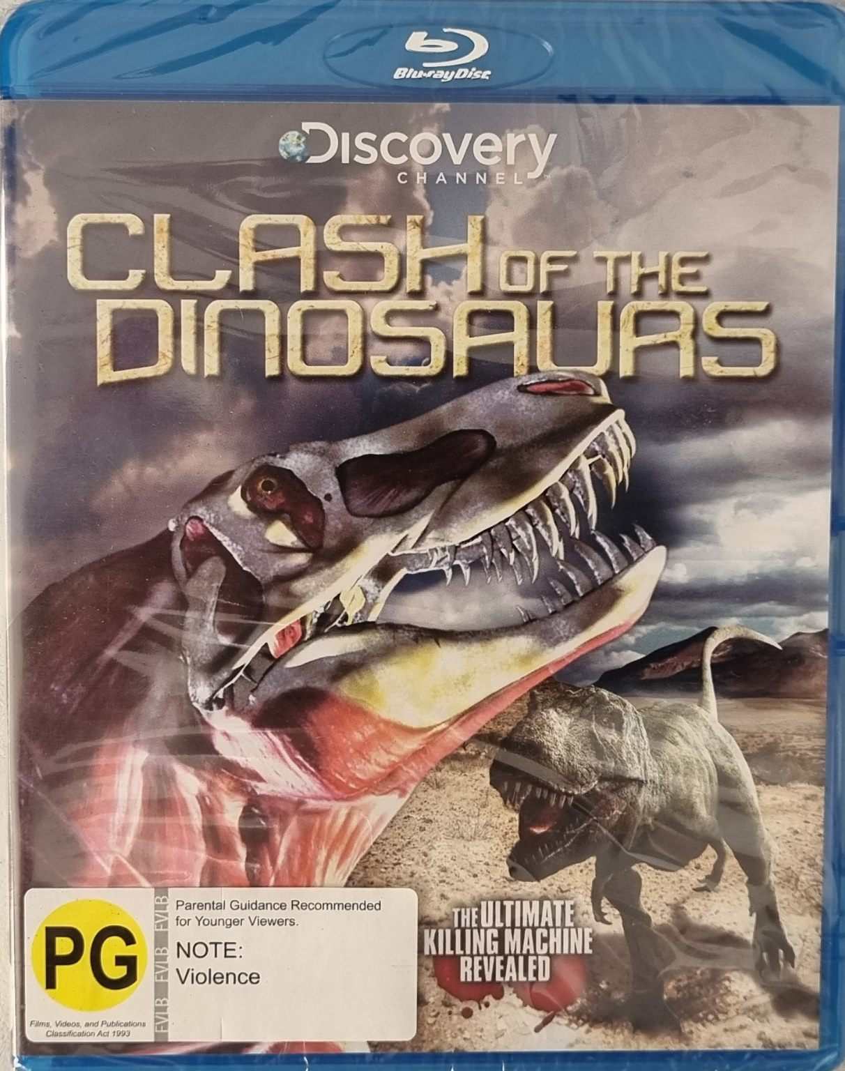 Clash of the Dinosaurs Blu Ray Brand New
