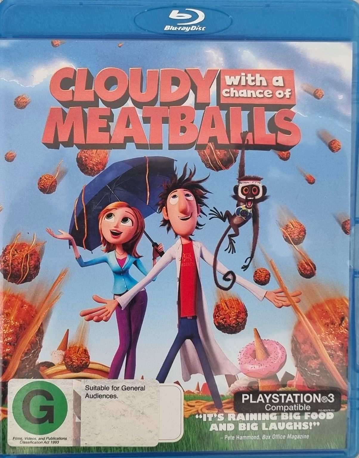 Cloudy with a Chance of Meatballs (Blu Ray) Default Title