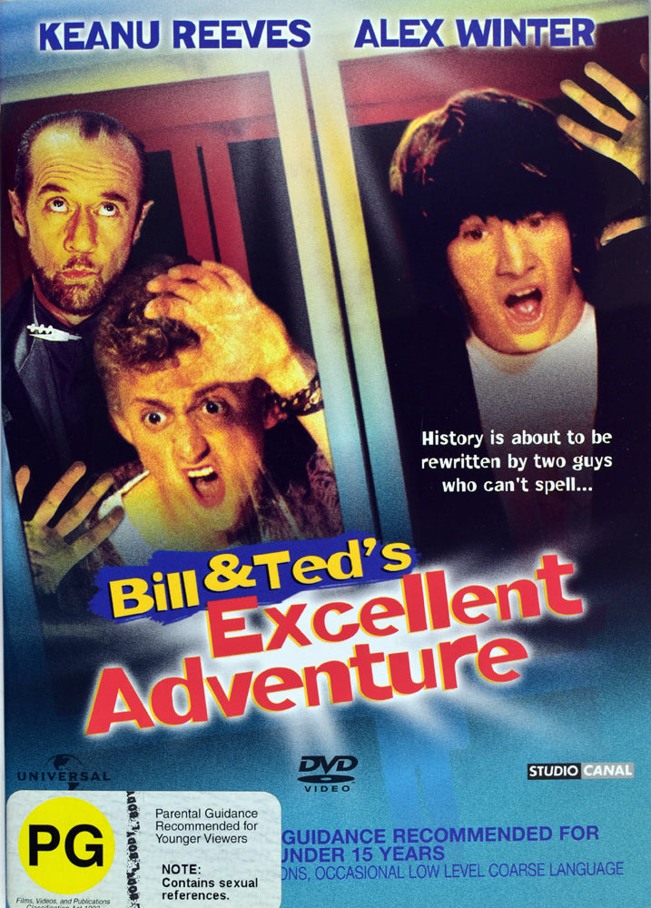 Bill & Ted's Excellent Adventure - 1989 (DVD)