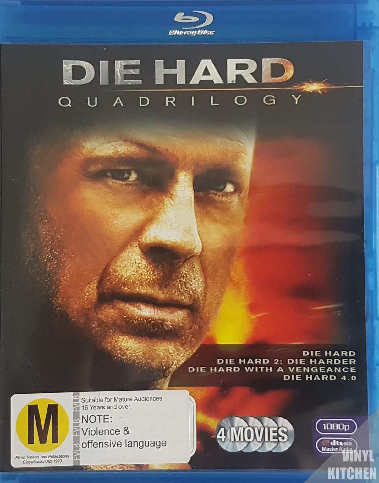 Die Hard Quadrilogy (Blu Ray) Default Title