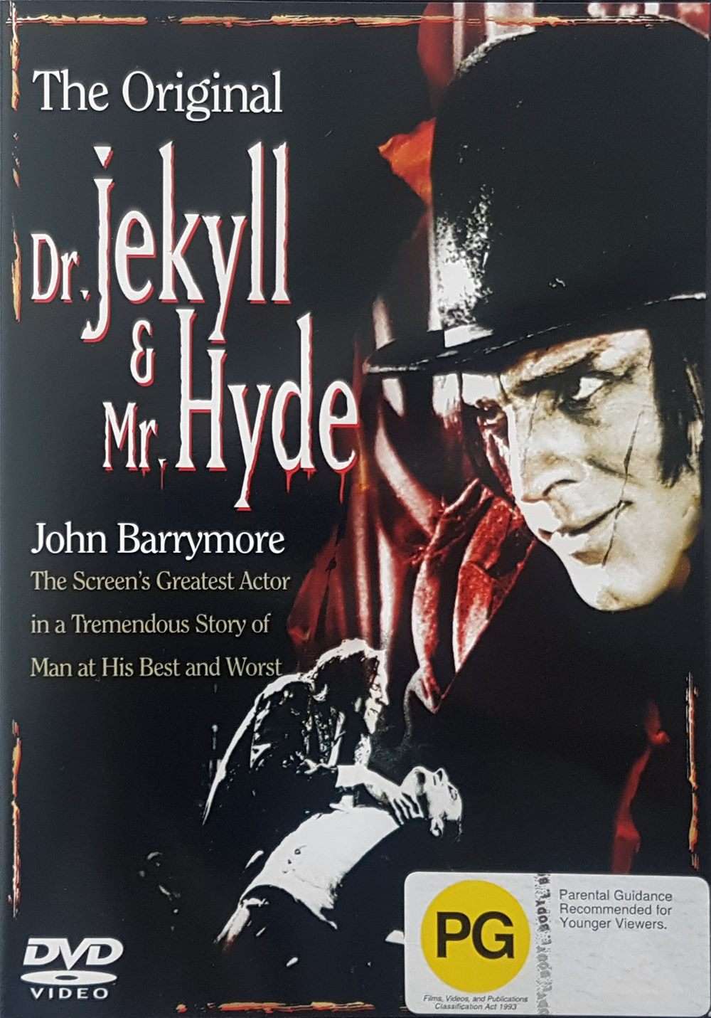 Dr. Jekyll & Mr. Hyde John Barrymore Silent Flim