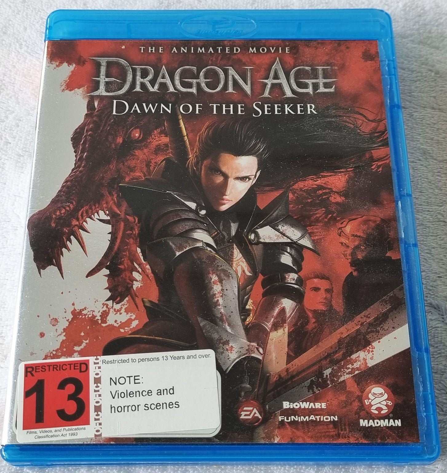 Dragon Age: Dawn of the Seeker Blu Ray