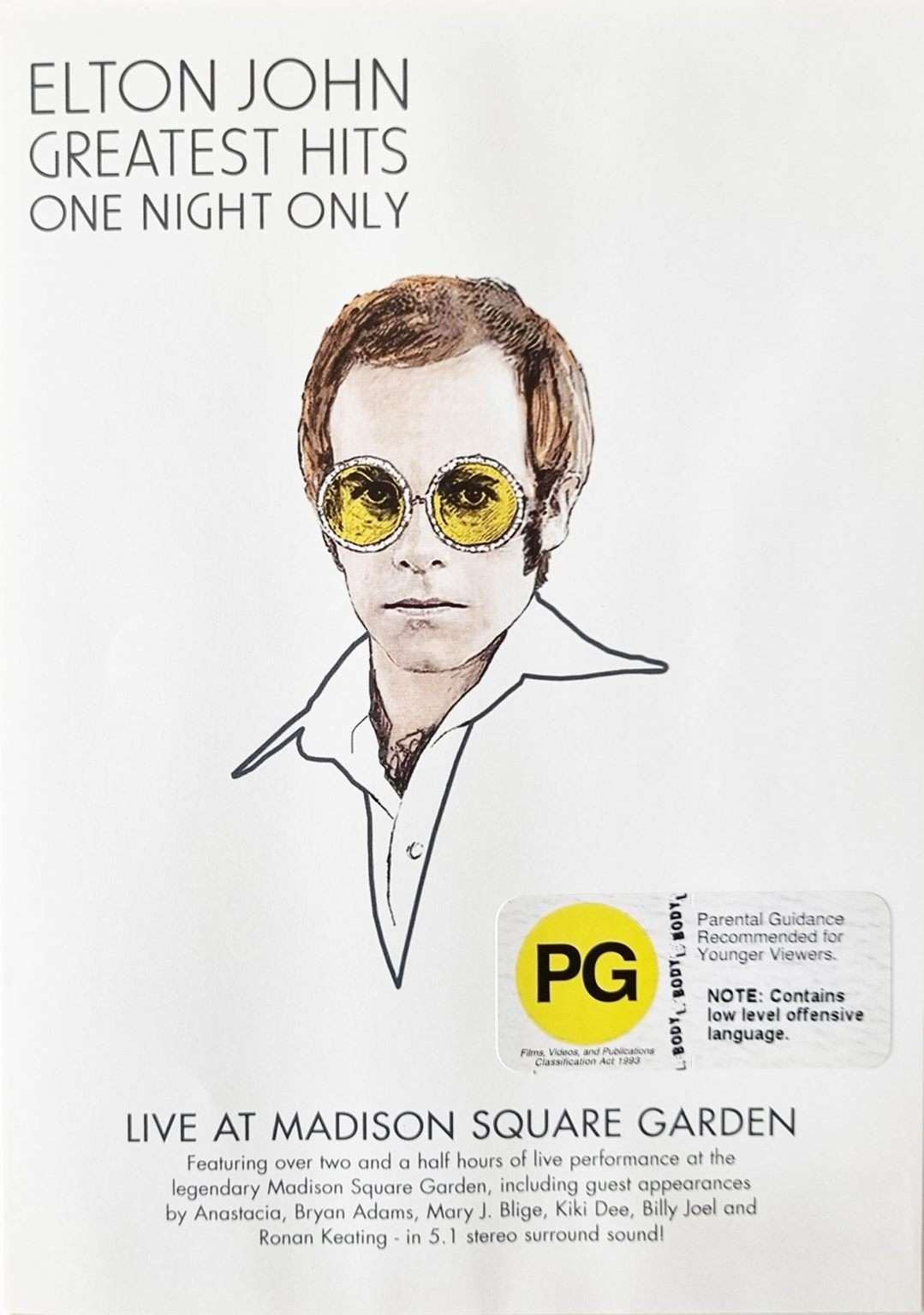 Elton John Greatest Hits - One Night Only