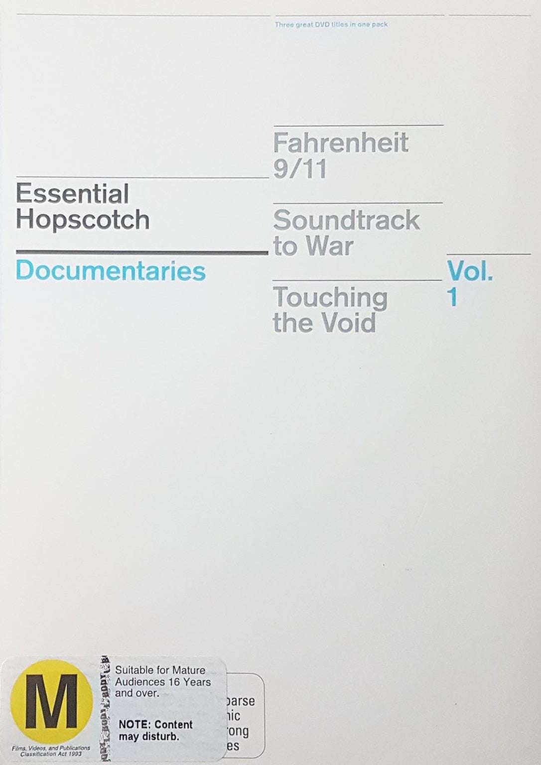 Fahrenheit 9/11 / Soundtrack to War / Touching the Void