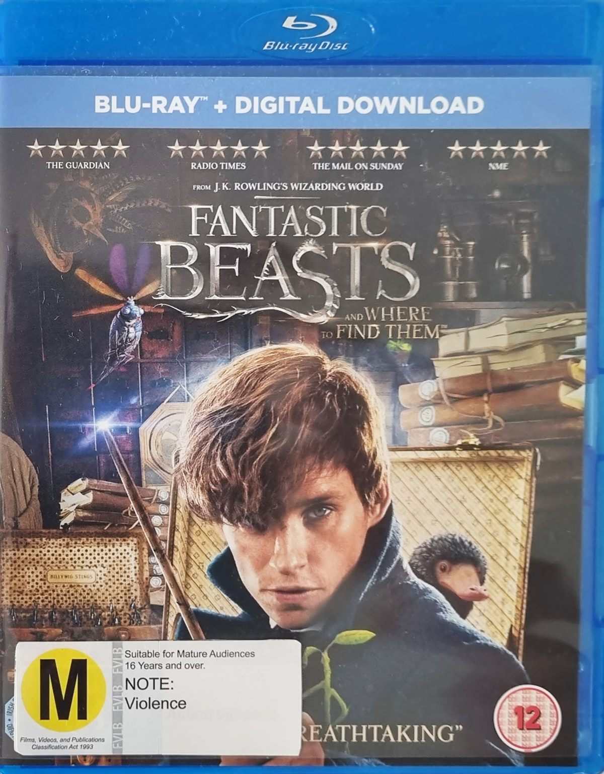 Fantastic Beasts and Where to Find Them (Blu Ray) Default Title