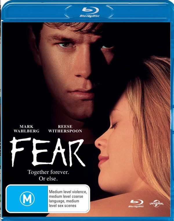 Fear Blu Ray Mark Wahlberg / Reece Witherspoon