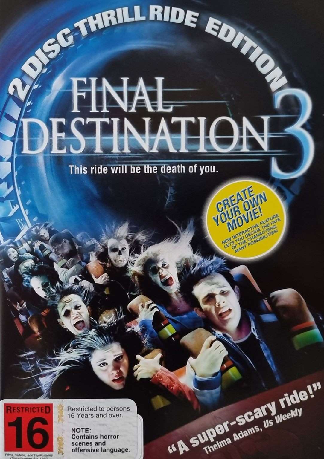 Final Destination 3 2 Disc Thrill Ride Edition