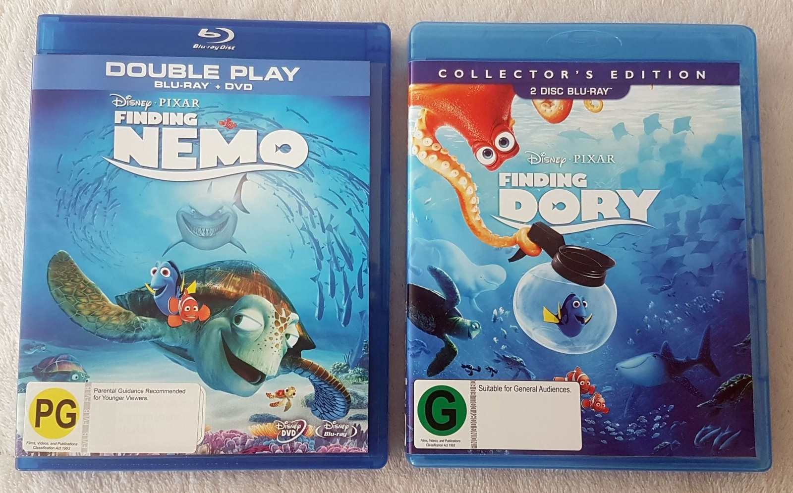 Finding Nemo & Finding Dory (Blu Ray) Default Title