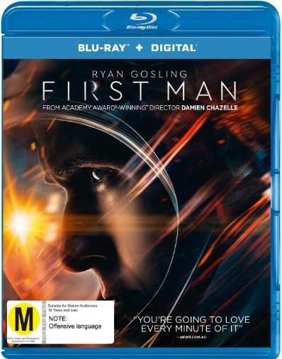 First Man Blu Ray Brand New Sealed