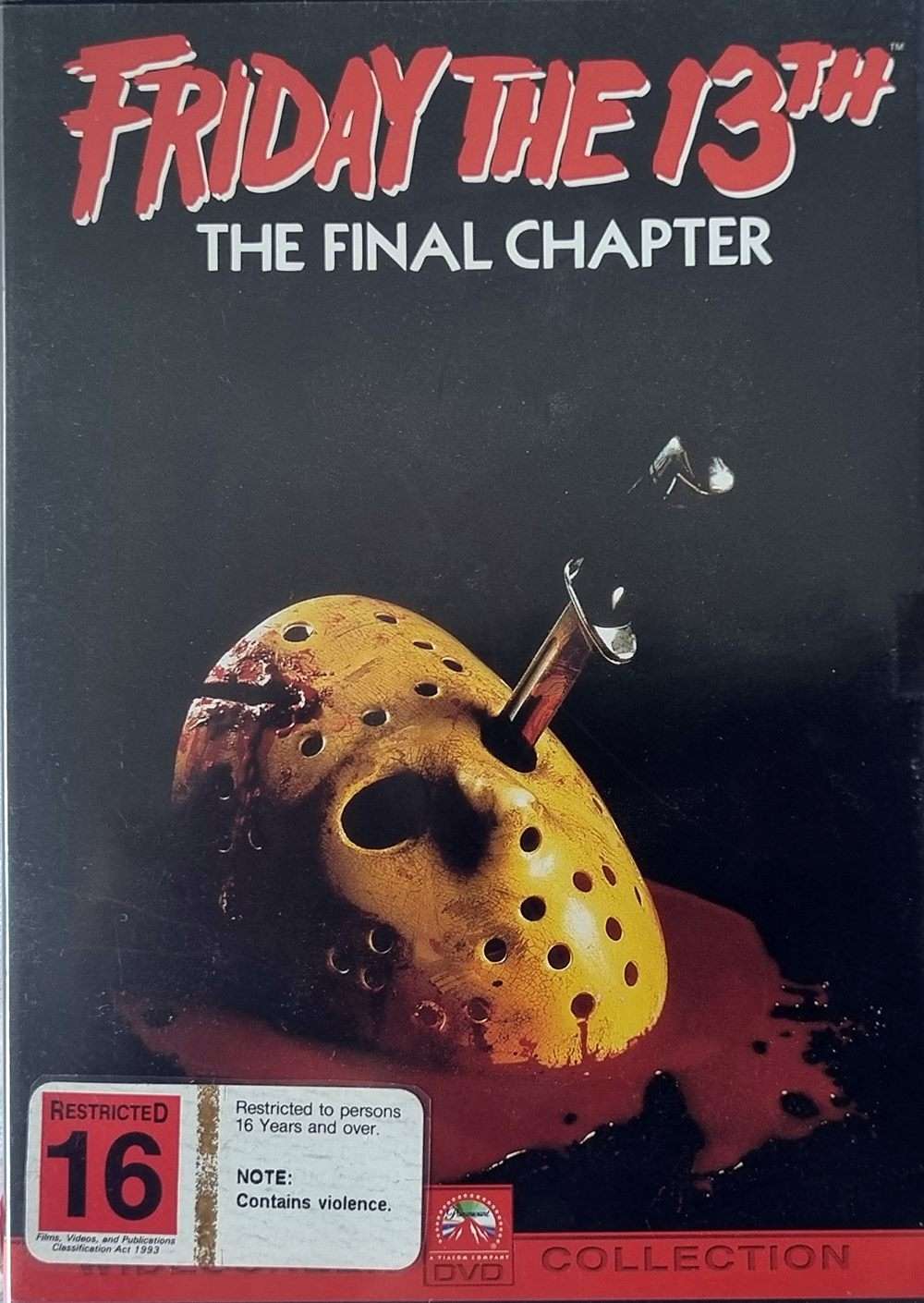 Friday The 13th: The Final Chapter Region 2