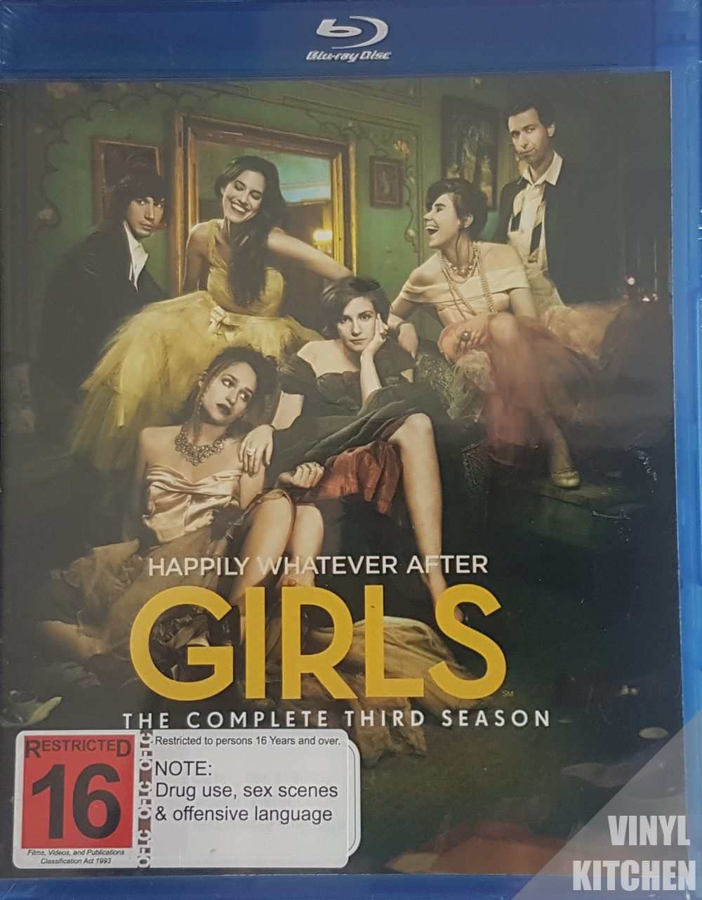 Girls: Season 3 Blu Ray