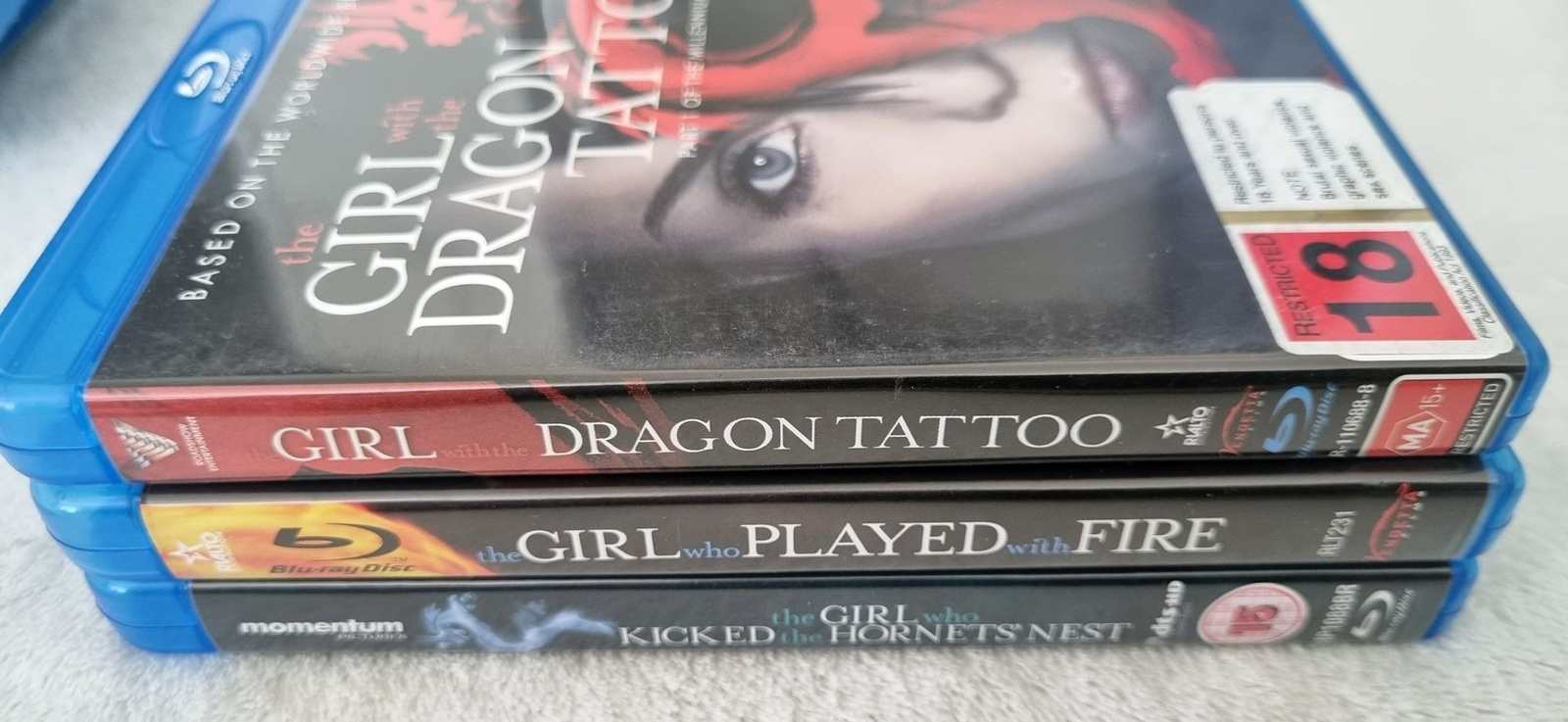 Millennium Trilogy Blu Ray