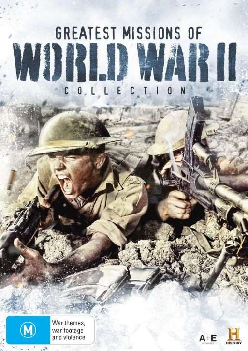 Greatest Missions of World War II Collection 4 Disc History Channel Series