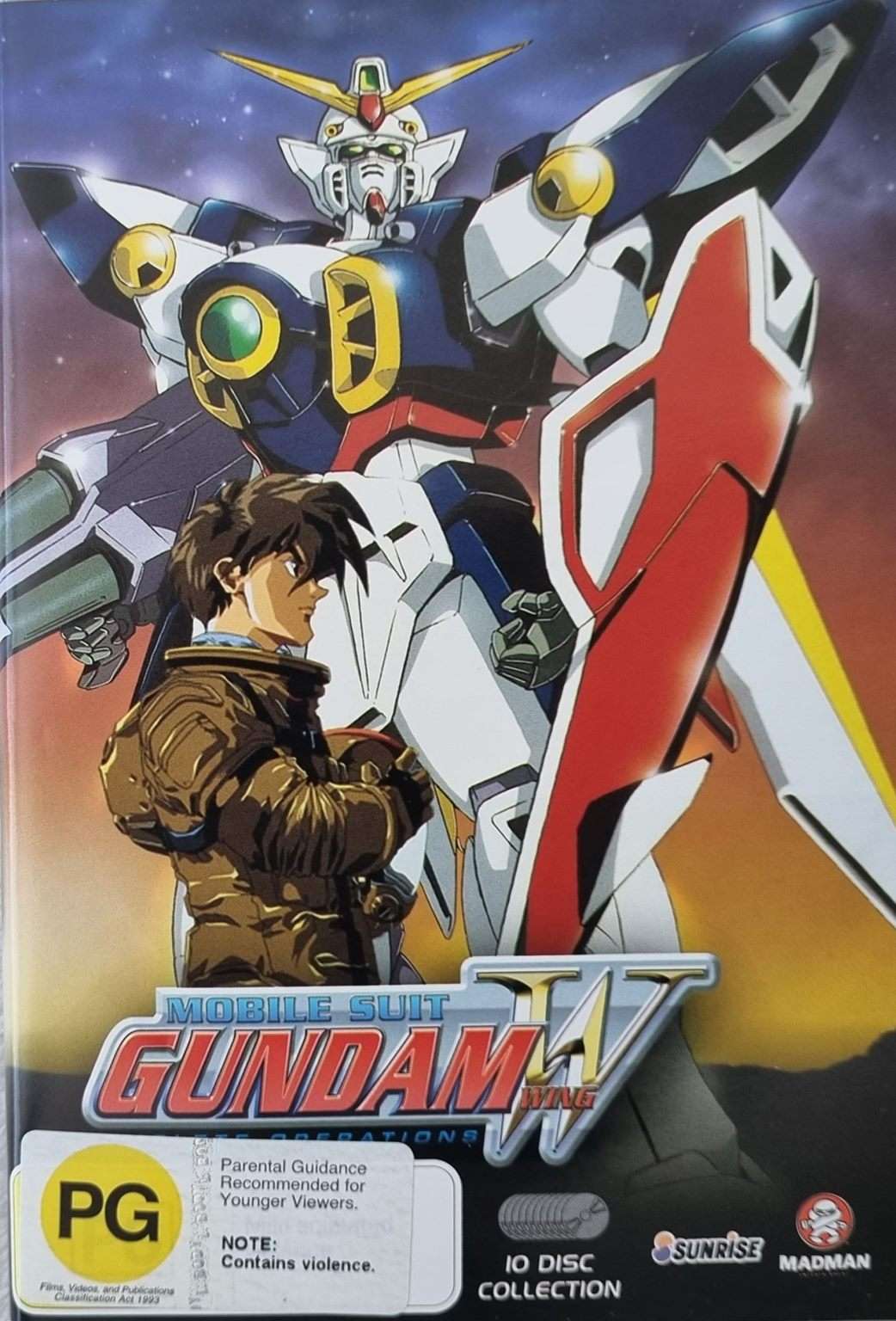 Gundam Wing Complete Operations 10 Disc Set
