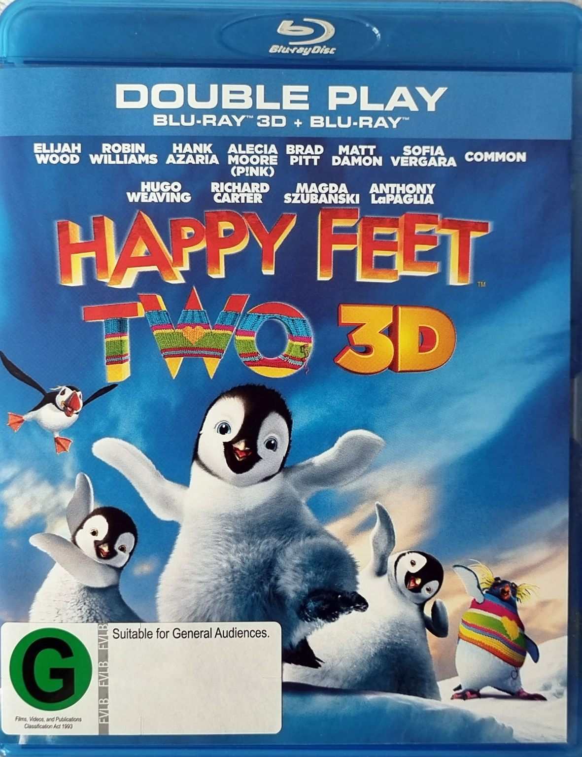 Happy Feet Two: 3D + 2D Blu Ray