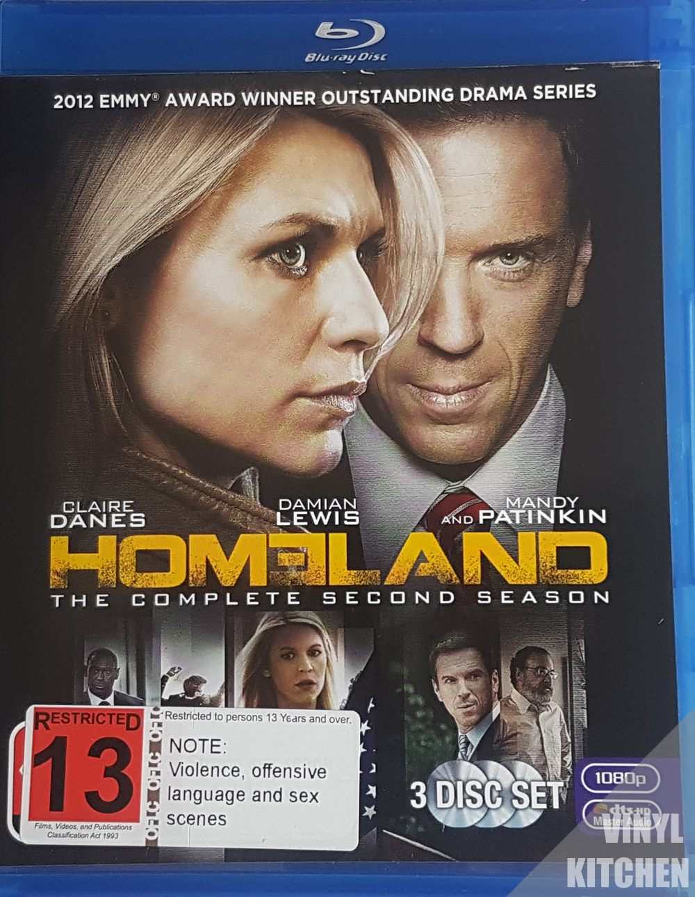 Homeland: Season 2 (Blu Ray) Default Title