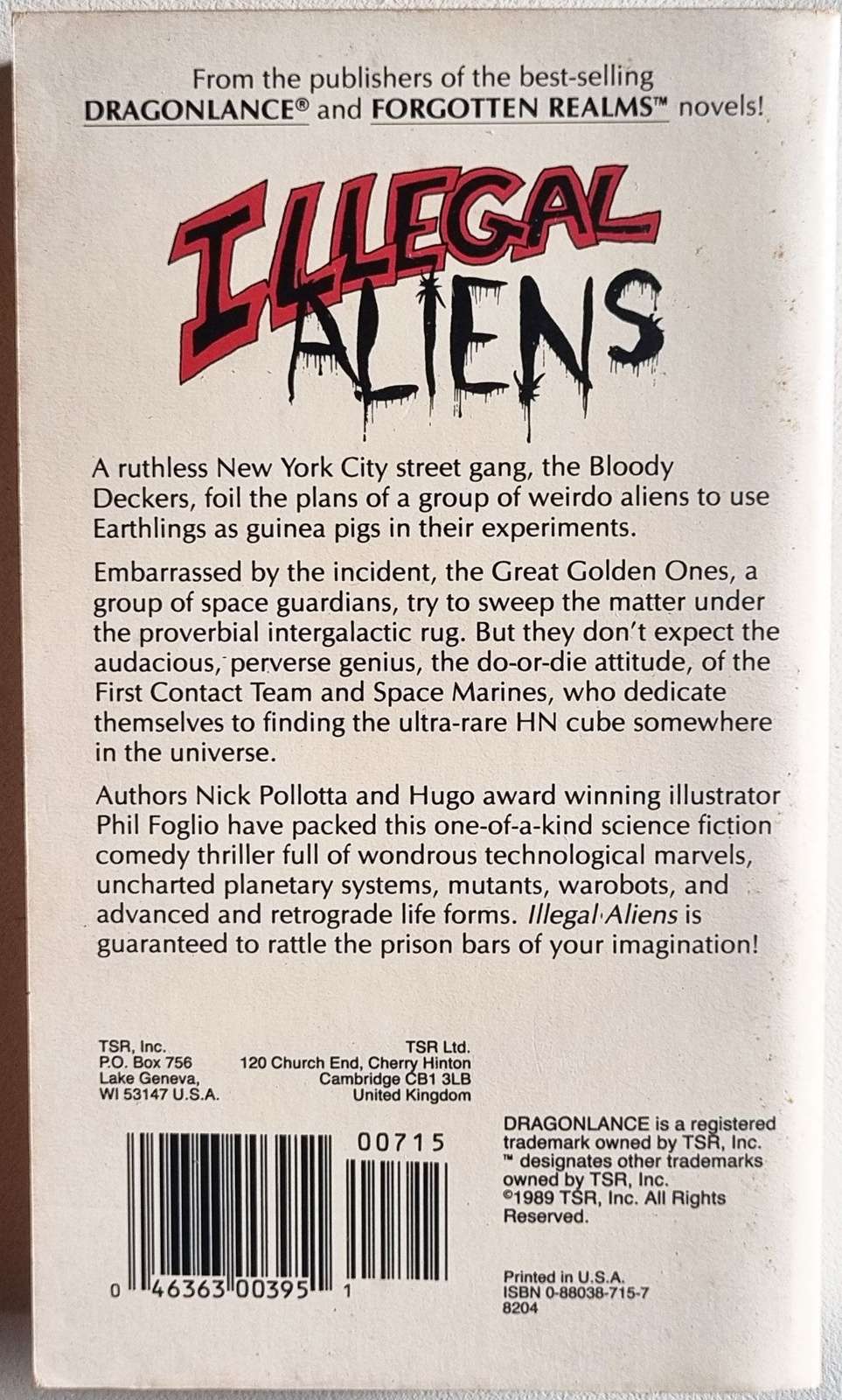 Illegal Aliens - Nick Pollotta & Phil Foglio