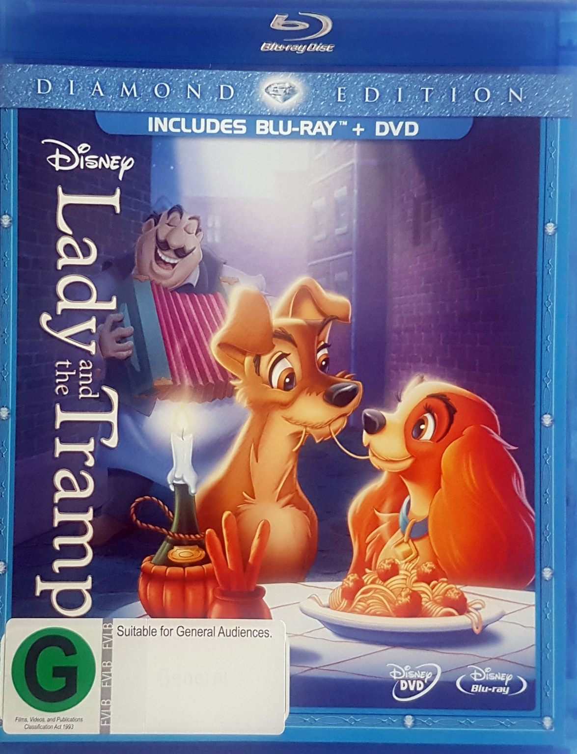 Lady and the Tramp (Blu Ray) + DVD Default Title
