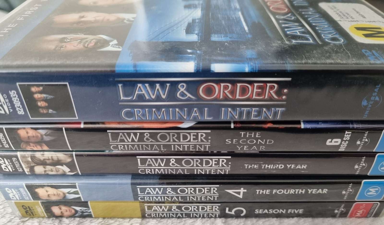 Law & Order Criminal Intent - Seasons: 1-5 28 disc set